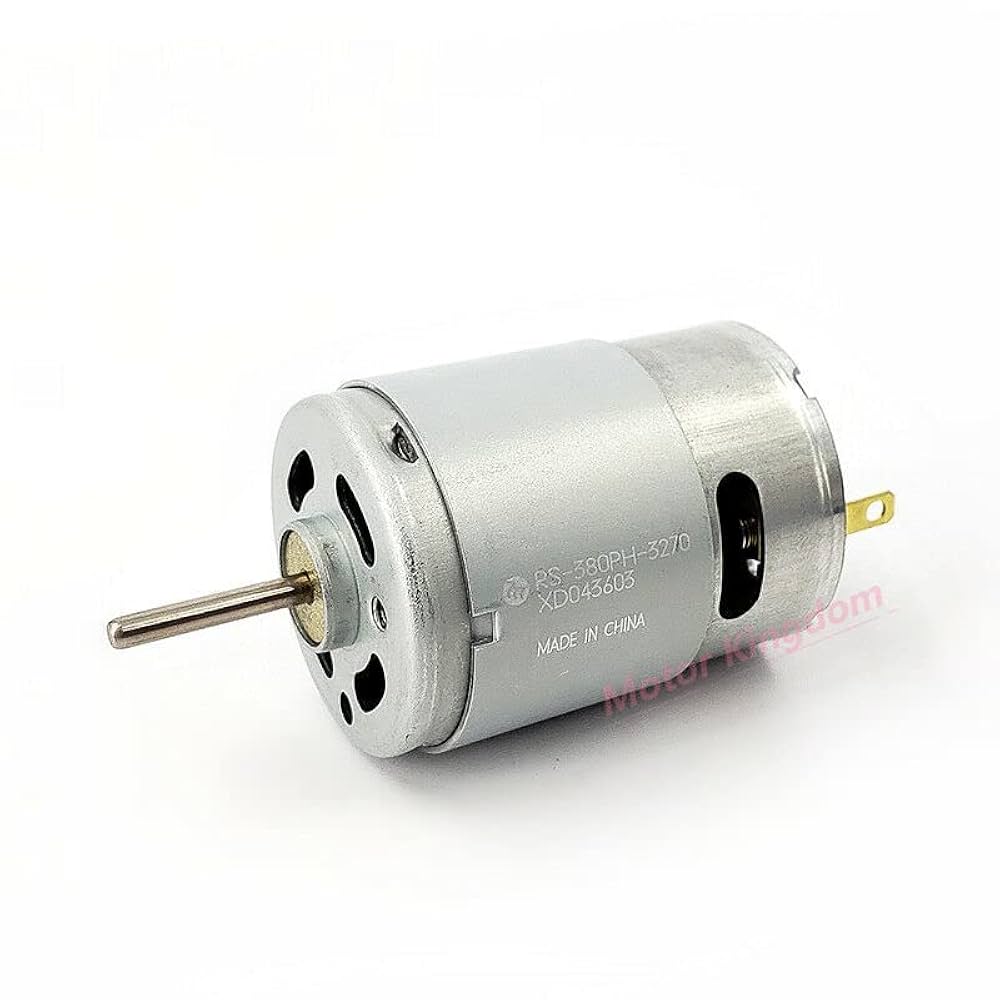 Amazon.com: RS-380PH-3270 DC Motor 6V-12V 16400RPM High